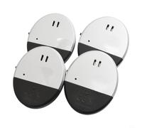 Alarma de vibración de 130 dB, sensor de ventana, sirena de rotura de vidrio, ultra delgada, protección de puerta de seguridad para el hogar, detector inalámbrico, diseño compacto, fácil de instalar