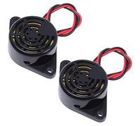 Alarma de zumbador DC3-24V zumbador electrónico piezoactivo activo sirena continua con cable conductor para electrónica