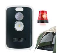 Alarma del sensor de movimiento | Detector inteligente al aire libre | Alerta perimetral de 125db, seguridad de campamento portátil, configuración sin esfuerzo, dispositivo de detección de movimientos