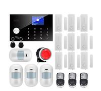 Alarma Hogar Inteligente, De Seguridad Inteligente La Alarma Con El Control Del App Tuya Sensor Movimiento Compatible(W7B1)