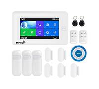 Alarma Hogar Inteligente, El de alarma es compatible con y for ladrones seguridad en el hogar inteligente Compatible Tuya IP Camrea(Set D)