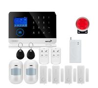 Alarma Hogar Inteligente, Los Detectores Inalámbricos Del De Alarma G/M Alarman El Smart Home, Control APP Con Mensaje Libre(W2B2)