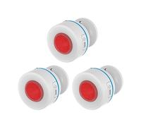 Alarma Hogar Inteligente, Sensor De Movimiento Mini Detector Infrarrojo Cuerpo Humano Alarma Con Detección Temperatura Y Humedad(3PCS)