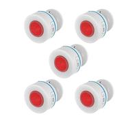 Alarma Hogar Inteligente, Sensor De Movimiento Mini Detector Infrarrojo Cuerpo Humano Alarma Con Detección Temperatura Y Humedad(5PCS)