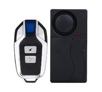 Alarma inalámbrica de Bicicletas - Alarmas de Bicicleta de Motocicleta de vibración, Sensor de Seguridad | Alarma de Seguridad inalámbrica con Control Remoto, de Alarma antirrobo para Puerta