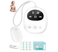 Alarma inalámbrica de enuresis para niños y niñas, recargable por USB-C, alarma de enuresis con 3 modos para entrenamiento nocturno y superación