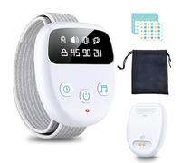 Alarma inalámbrica para mojar la cama con modos de alerta duales, ayuda de entrenamiento recargable para orinal para rutinas nocturnas