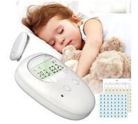Alarma inalámbrica recargable para mojar la cama, alarma para niños con sonidos y vibraciones, diseño compacto de alta sensibilidad para entrenamiento nocturno y superar la enuresis