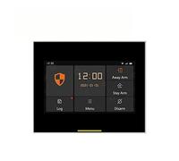 Alarma Inteligente, de alarma inalámbrico elegante la seguridad del hogar G/M Tuya con sirena solar al aire libre compatible(Ost-03-H501-2G -B)