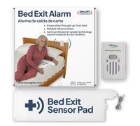 Alarma inteligente de cama para adultos mayores, sistema de prevención de caídas con almohadilla de cama con detección de peso de 10 x 30 pulgadas, alerta automáticamente al cuidador cuando se levanta