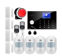 Alarma Inteligente, De Seguridad Inteligente La Alarma Con El Control Del App Tuya Sensor Movimiento Compatible(W7B6)
