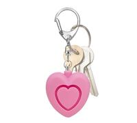 Alarma Llavero | 125dB Dispositivo En Forma De Corazón Para Alertas De Protección | Protección De Alarma Seguro Con Llavero Con Luz - Para Niños Mayores Caminar Por Sol Correr Estacionamiento Viajes