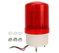 Alarma Luminosa Sonora, Flash Giratorio de Gran Volumen de 10w, Multiusos IP54 para Máquinas (220V)