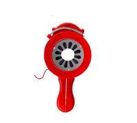 Alarma Manual de Metal 110 dB con manivela, Sirena Advertencia Seguridad Emergencia antiaérea for prevención Incendios, inundaciones y desastres para emergencias, Eventos Deportivos(Red-11.5x23cm)
