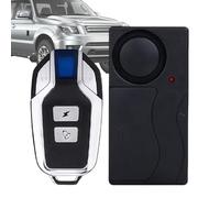 Alarma para Automóvil: Dispositivo Antirrobo De 110 DB, De Alarma para Motocicleta, Detector De Vibraciones De Alta Sensibilidad, Resistente Al Agua Y Al Polvo | Seguridad del Remolque