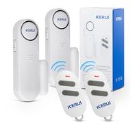 Alarma para Puertas y Ventanas 120dB Alarma inalámbrica con Sensor de Contacto para Puertas y Ventanas con Control Remoto 3 Modos de Alarma para su hogar, niños y Tiendas de Seguridad