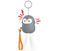 Alarma Personal 130 dB para Mujeres, Alarma de Emergencia para Defensa Personal, Llavero Antiviolación y Sirena con Luz LED para Hombres Ancianos Niños