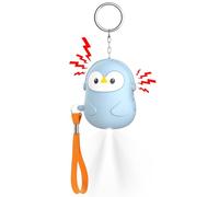 Alarma Personal 130 dB para Mujeres, Alarma de Emergencia para Defensa Personal, Llavero Antiviolación y Sirena con Luz LED para Hombres Ancianos Niños