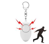 Alarma Personal,Alarma De Defensa 130dB Recargable | Dispositivo Sonoro con Luz Estroboscópica LED para Trotar Correr Seguridad En Casa Y Senderismo