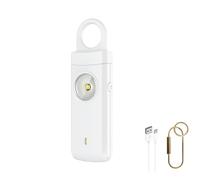 Alarma Personal para Mujeres - Dispositivo de Defensa portátil - Sirena de 135 dB y luz estroboscópica - Alarma de Llavero de Defensa Personal