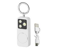 Alarma Personal Recargable: Dispositivo de Llavero de Seguridad de 150 dB con Alto decibelio, de Seguridad con Sonido Ultra Fuerte para protección | Mujeres Niñas Niños Estudiantes Mayores