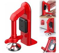 Alarma portátil para puertas de 80 dB, bloqueador de seguridad antirrobo para puertas en hogares y hoteles, fácil de instalar.