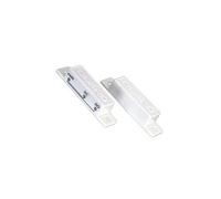 Alarma rectangular con conexión bluetooth, sensor de movimiento y sonido ajustable; ideal para seguridad del hogar y aviso de intrusos.