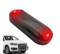 Alarma Simulada Genérica para Coche con Energía Solar, Falsa Alarma LED Intermitente Roja, 1 Unid., Compatible con Vehículos Múltiples