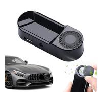 Alarma solar falsa - Alarma de señuelo con energía solar, alarma de coche con luz LED falsa, productos de seguridad para coche, alarma de coche de carga USB para la mayoría de los coches y bicicletas