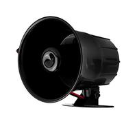 Alarma sonora cableada Bocina 110db DC 12V Advertencia de seguridad / Bocina de sirena antirrobo Parlante ruidoso para seguridad en el hogar Sistema de monitoreo Seguridad interior y exterior