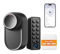 Alarma SwitchBot Lock Ultra Wi-Fi Bluetooth Interior Biométrica NFC