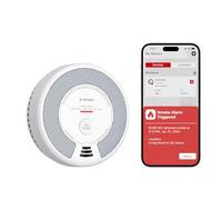 Alarma Wi-Fi X-Sense de Humo y monóxido de Carbono con batería reemplazable, Detector Combinado Inteligente Compatible con la App X-Sense Home Security, SC06-WX, 1 Unidad