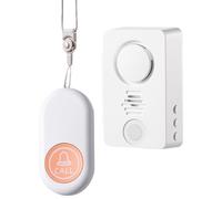 Alarmas con sensor de cama para personas mayores, alerta inteligente inalámbrica para mesita de noche, alarma de monitoreo de cama para personas mayores, para niños, adultos, enuresis en