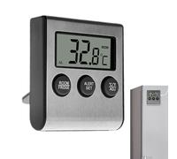 Alarmas de temperatura para congeladores, termostato de nevera | Sensor magnético para congelador pequeño - Alarma de congelador, alarma de temperatura del congelador, monitor de temperatura