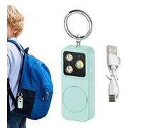 Alarmas Personales para Mujeres - 150dB De Autodefensa con Luces LED - Fuerte para Protección Segura y Alarma Personal | para Niñas, Niños, Ancianos, Estudiantes, Universidad, Viaje Diario, Mochila y