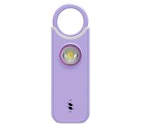 Alarmas personales para mujeres - Llavero con alarma de seguridad | Llavero de seguridad recargable para mujer de 135 dB | Llavero con alarma de seguridad ruidosa con luz LED | por s