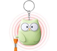 Alarmas personales para mujeres,Llavero de alarma de seguridad - Llavero de seguridad portátil pequeño y bonito de 130 dB | Dispositivos de protección personal multifuncionales con pilas para mujeres,