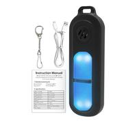 Alarme porte-clés - Alarme de sécurité personnelle 130 dB avec lumières estrobosques | Dispositif d'autodéfense portable pour femmes, enfant, personnes âgées, clip arrière pratique, protection