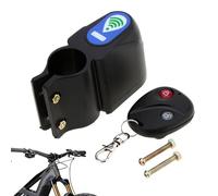 Alarms For Bicycles | 10x6x4cm Loud Scooter Alarm System With Remote, Sturdy Material Motorcycle Alarm System, Extensive Suitability Vehicle Alert For Motorcycle Bicycle Electric Scooter