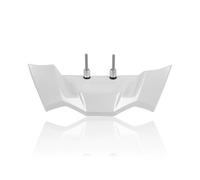 Alas aerodinámicas Alerón Delantero Aerodinámico para Motocicleta F900R F 900R F900 RF 900 R 2021-2024 Winglets(Blanco)
