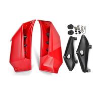 Alas aerodinámicas para CBR650R para CBR 650R 650 R 2019-2023 Carenado Delantero Winglets Aerodinámicos Alerones Laterales ala Dinámica Decorativa Alerón Aerodinámico(Red)