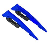 Alas Aerodinámicas para Motocicleta para Suzuki Alerón Delantero Lateral Motocicleta Conjunto Alerones Aerodinámicos Accesorios(Blue)