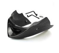 Alas aerodinámicas Protector De Motor De Motocicleta ABS Modificado, Cubierta De Carenado De Mentón Inferior para FZ6 FZ6N 6S S2 2004-2010 Alerón Aerodinámico(Carbon Fiber Look)