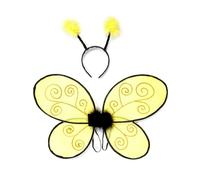 Alas de abejorro Great Pretenders con diadema en amarillo y negro (talla ?nica)