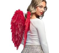 Boland-78344 Alas Emplumadas, color rojo, S (Ciao Srl 78344)