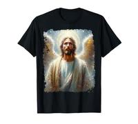 Alas de ángel Jesucristo Amor Positividad Esperanza Coraje Camiseta