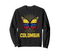 Alas de Bandera de Mariposa de Colombia Sudadera