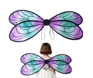 Alas De - Disfraz De Alas De | Accesorios para Disfraz De Elfo | Material De Poliéster, Cómodo Y Reutilizable, para Niños, Navideña, Puesta En Escena, Juego De Simulación De Cospl