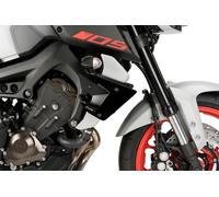 Alas De Downforce Lateral Puig Negras Yamaha MT-09 Y SP 2017 - 2020