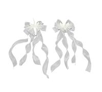 Alas de encaje Bowtie Clip para el pelo para niñas femeninas serie oscura horquilla Halloween Barrettes clip lateral Anime doncella ornamento del cabello